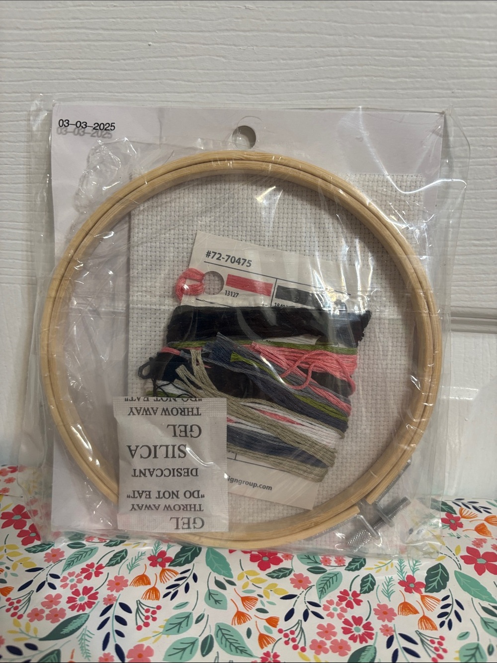'It's a Ruff Life' Cross Stitch Kit - Picture 2 of 2